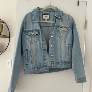 Distressed Denim Jacket